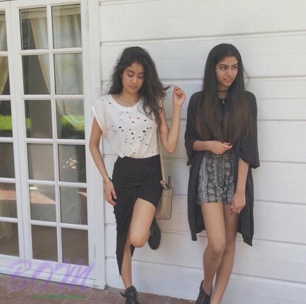 Sri Devi Boney Kapoor's daughters stunning picture