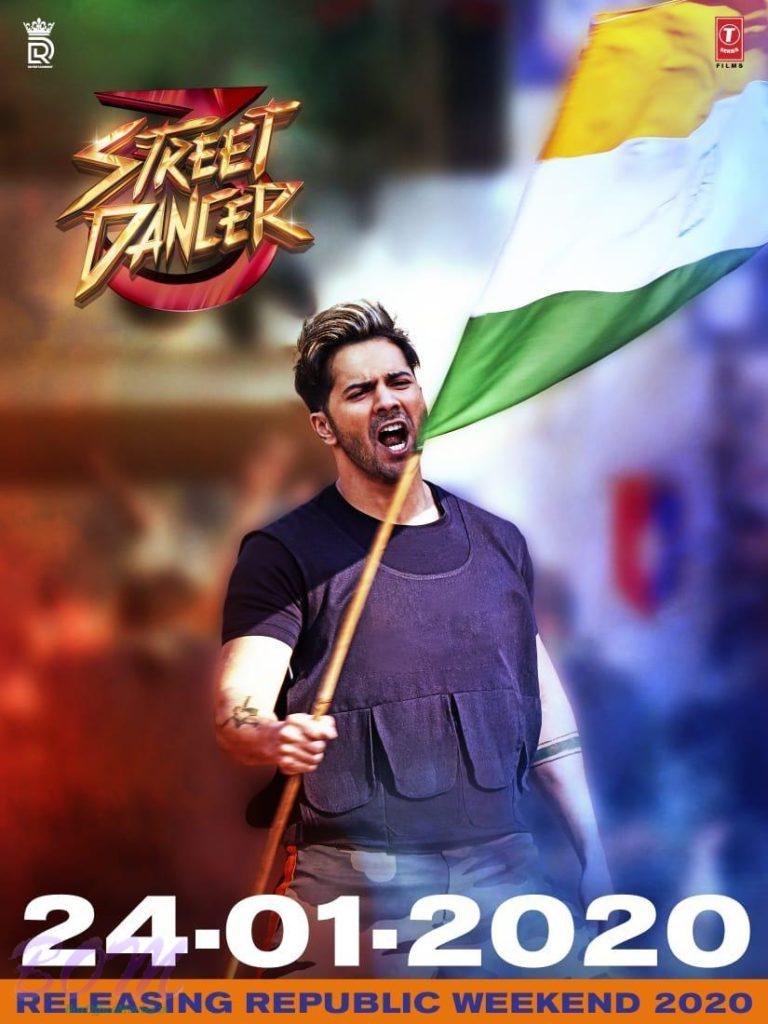 Street Dancer starring Varun Dhawan, Shraddha Kapoor, Prabhu Dheva and Nora Fatehi