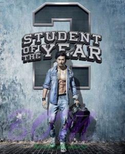 Student of the year 2 poster starring Tiger Shroff