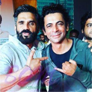 Suniel Shetty with Sunil Grover