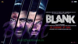 Sunny Deol and Karan Kapadia starrer Blank film poster
