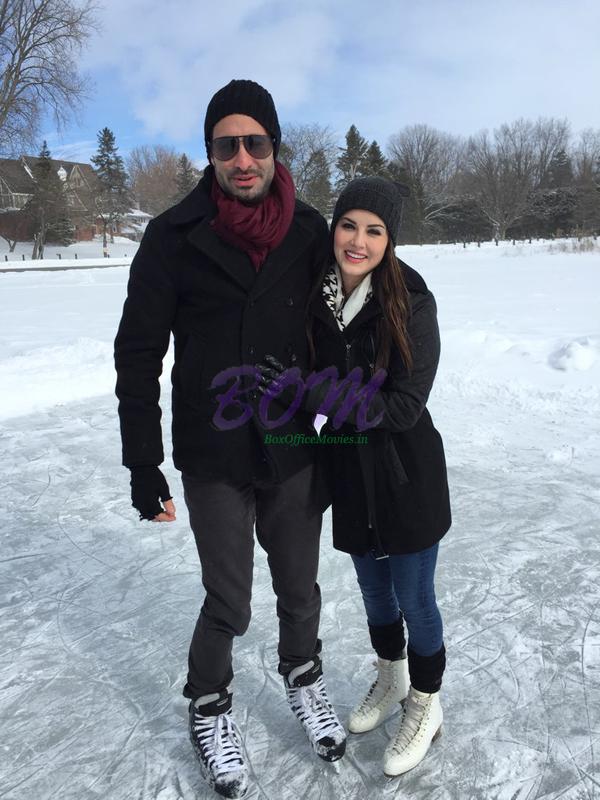Sunny Leone celebrating her Valentine Day with Hubby Daniel Weber