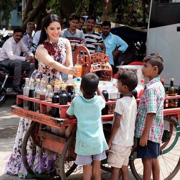 Sunny Leone find this way to beat the heat