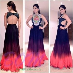 Sunny Leone looking gorgeous in a Neha Agarwal outfit