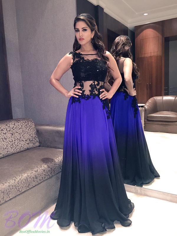 Sunny Leone in a gorgeous gown by Neha agarwal