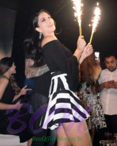 Sunny Leone looking amazing during this party