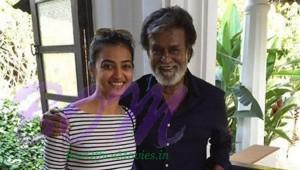Super Star Rajinikant with Radhika Apte in Malaysia while shooting for a movie KABALI