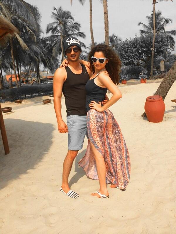 Sushant Singh Rajput hot picture with Girlfriend Ankita Lokhande.