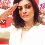 Sushmita Sen Salute Selfie