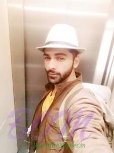 Actor Taaha Shah selfie