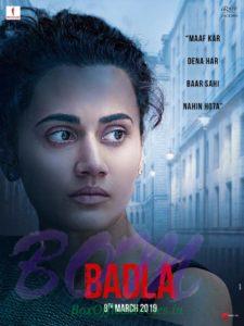 Taapsee Pannu starrer Badla movie poster