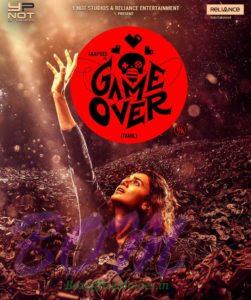 Taapsee Pannu starrer Game Over movie poster