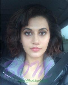 Taapseee Pannu with latest hairstyle on her Birthday 2016