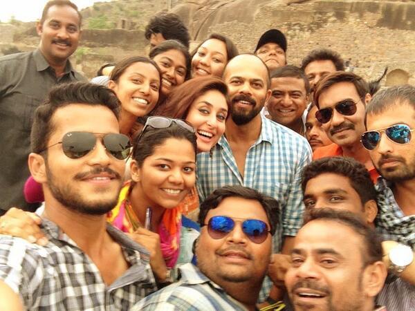 Team Singham Returns - Ajay Devgn, Kareena Kapoor, Rohit Shetty and more