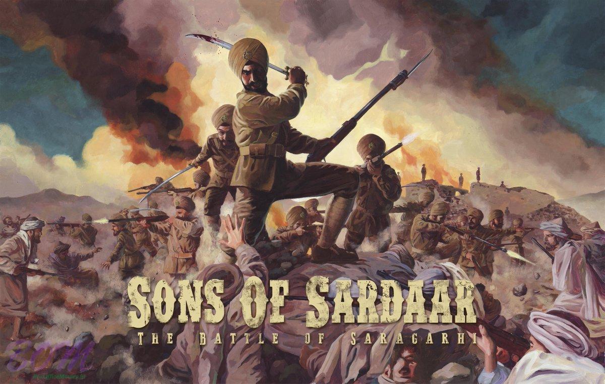 Poster of movie Sons of Sardaar The Battle Of Saragarhi starring Ajay Devgn in lead role