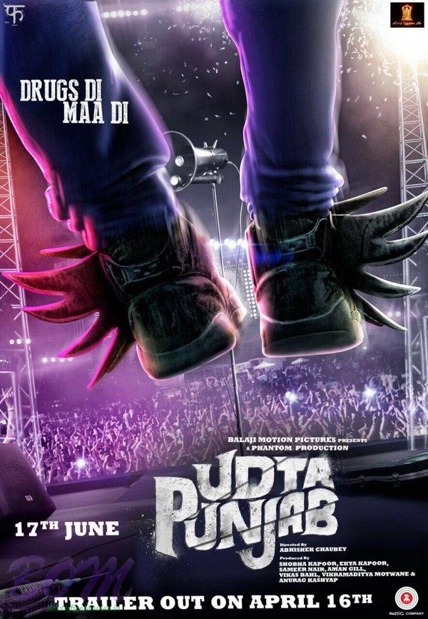 Teaser poster of Udta Punjab