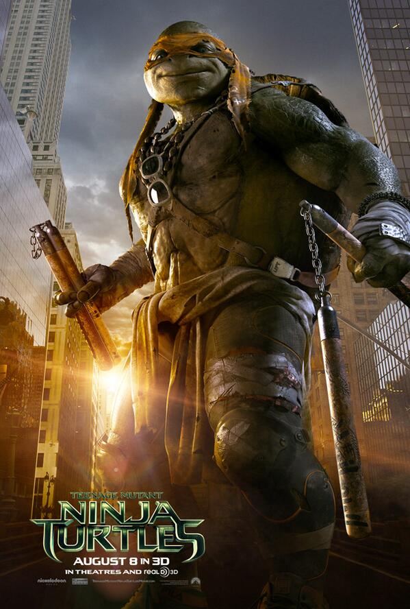 The new NINJA TURTLES. From THE HULK family looks like