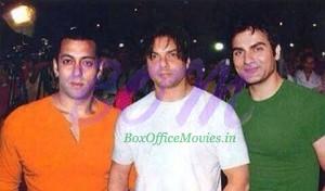 The tricolor of Salman Khan, Sohail Khan and Arbaaz Khan