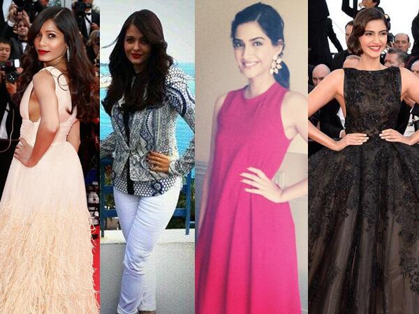 This is how Aishwarya Rai Bachchan, Sonam Kapoor and Freida Pinto dazzle at the Cannes Film Festival  2014