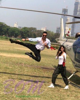 Tiger Shroff and Disha Patni flying high for Baaghi 2