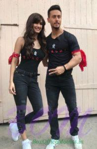 Tiger Shroff and Disha Patni when started promotion of Baaghi 2