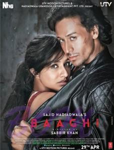 Tiger Shroff and Shraddha Kapoor upcoming Baaghi movie poster