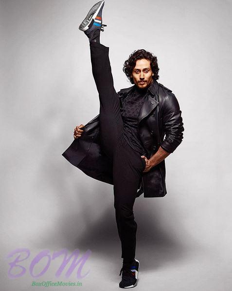 Tiger Shroff kicking high