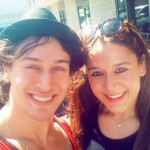 Tiger Shroff with sister
