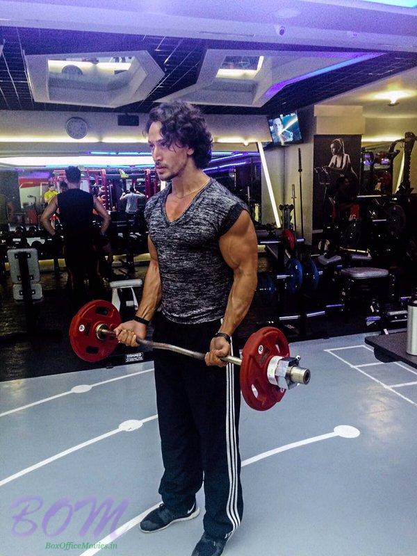 Tiger Shroff ‏charging his powers to back into superhero form