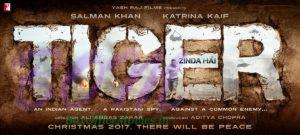 Tiger Zinda Hai releasing on Chrtistmas 2017