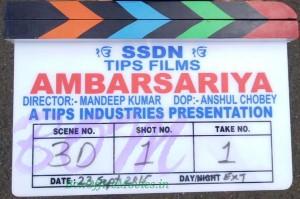 Tips Films AMBARSARIYA clipper - ready for shooting
