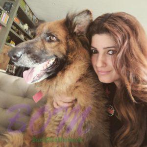 Twinkle Khanna selfie with dog Cleo