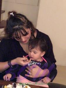 Udita Goswami selfie with her 1 year baby