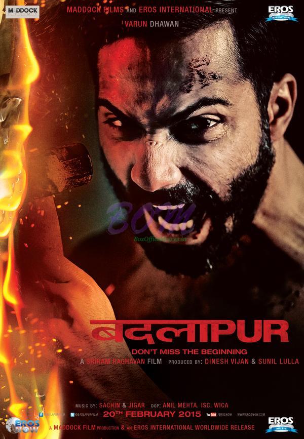 Varun Dhawan First Look poster of Badlapur Movie