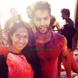 Varun Dhawan Holi 2015