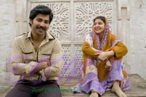 Varun Dhawan and Anushka Sharma as Mauji and Mamta from Sui Dhaaga