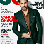 Varun Dhawan cover page boy for GQ India September 2015 issue