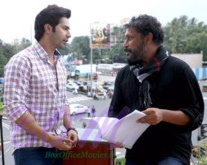 Varun Dhawan discussing with Shoojit Sircar for OCTOBER movie