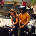 Varun Dhawan enjoying time with Lauren Gottlieb on the sets of ABCD2