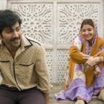 Varun Dhawan moustache look and Anushka Sharma Saree look in Sui Dhaaga