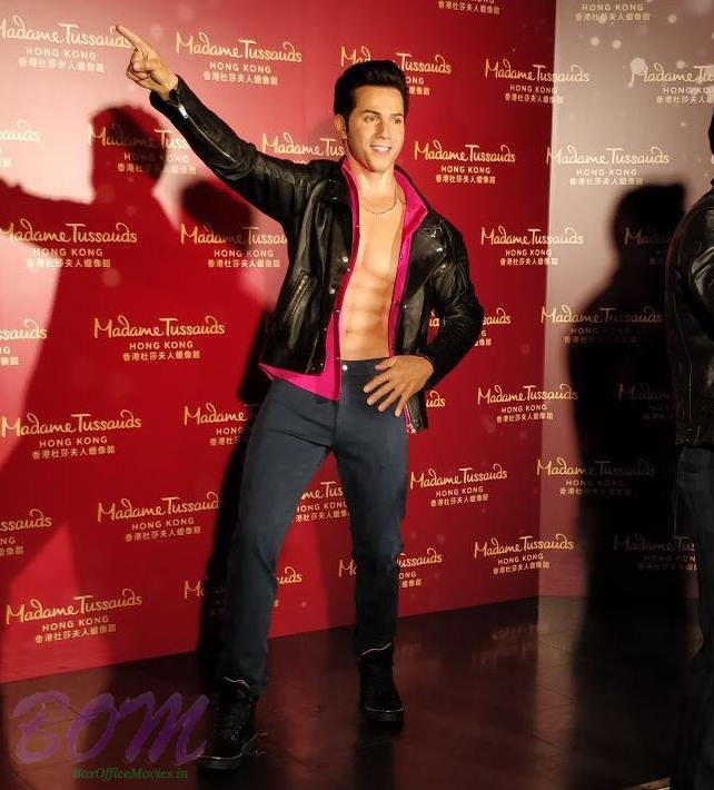 Varun Dhawan's wax statue in Madame Tussauds Hong Kong