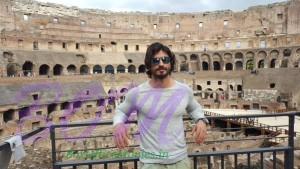 Vidyut Jammwal at the Colosseum in Rome