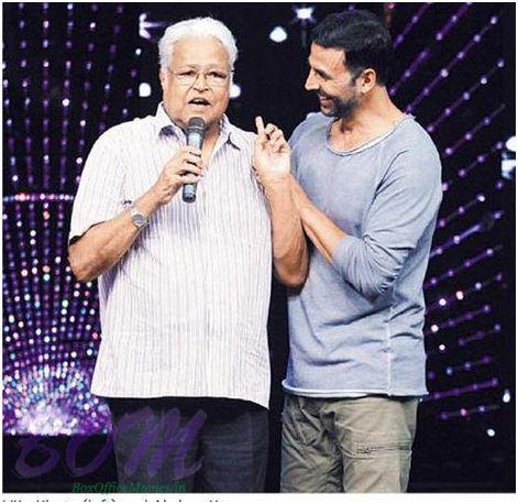 Viju Khotte got nostalgic on the sets of a TV show with Akshay Kumar