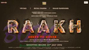 Vir Das and Richa Chadha starrer Raakh short movie teaser poster