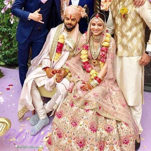 Virat Kohli and Anushka Sharma most beautiful pic on marriage
