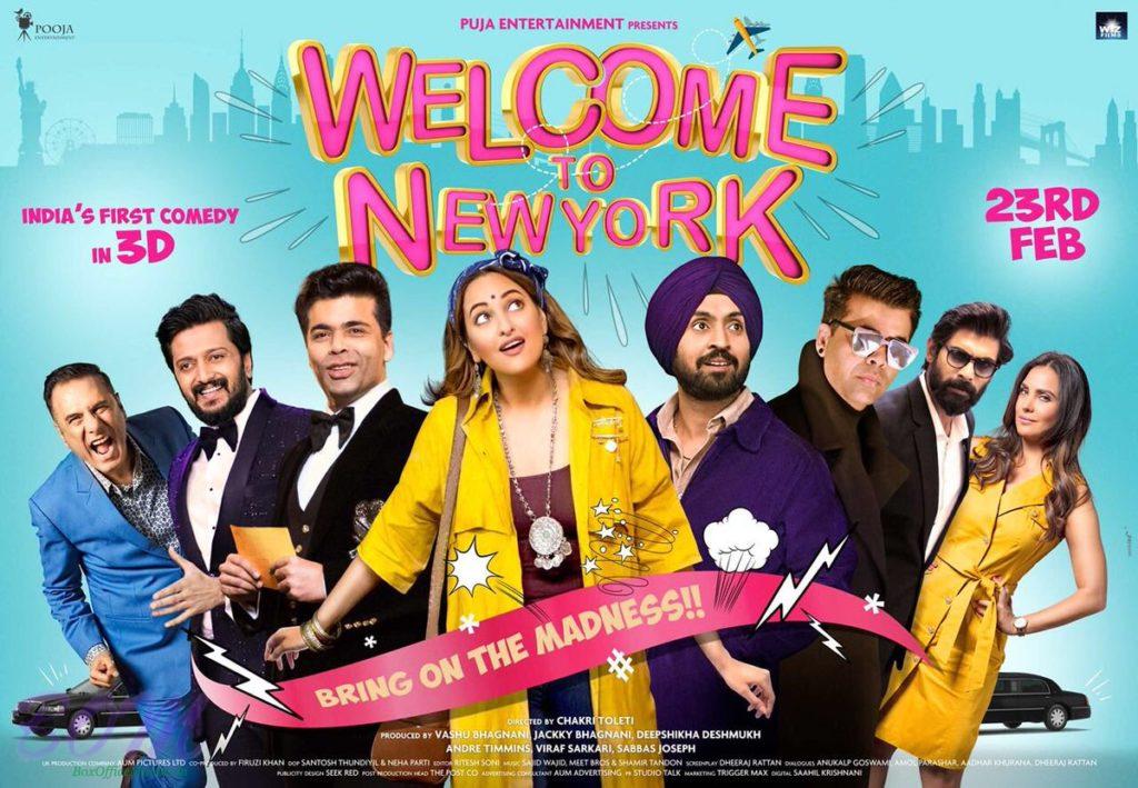 Welcome to New York is India's first comedy in 3D which is going to bring the madness on 23rd Feb 2018