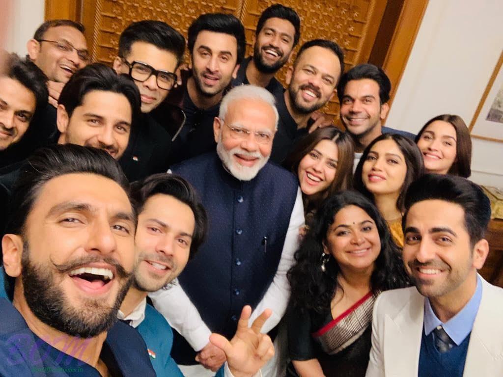 When hindi film industry delegation meets Prime Minister Narendra Modi