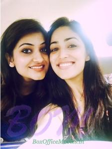 Yami Gautam selfie with sister Surilie Gautam