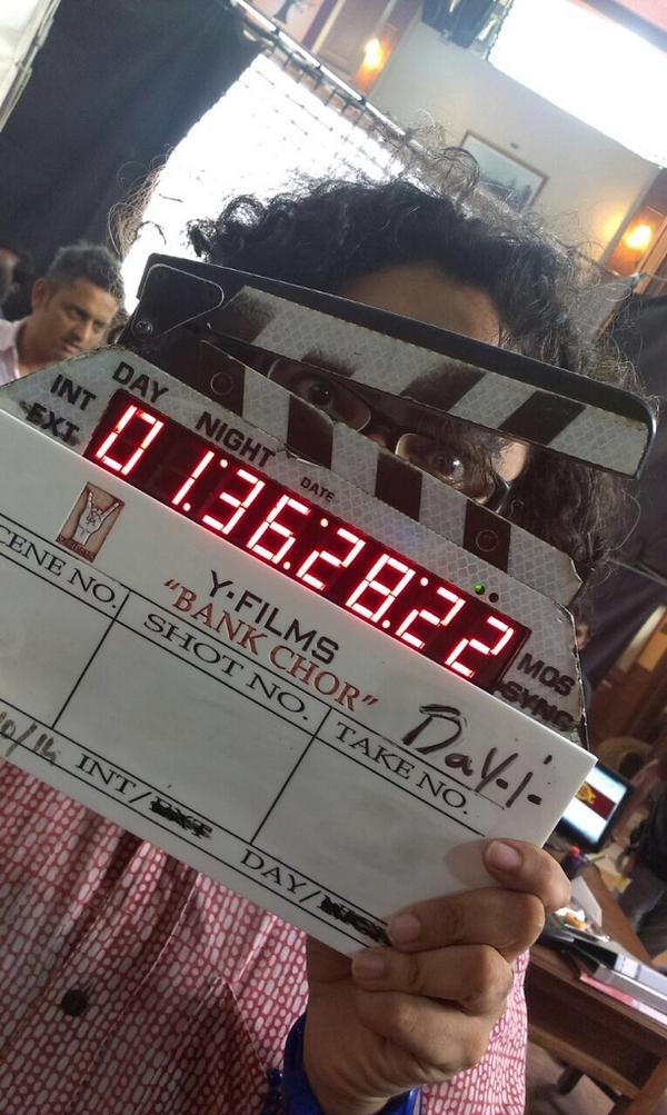 Yash Raj Films  Bang Chor shooting starts today on 4 oct 2014 - director cut