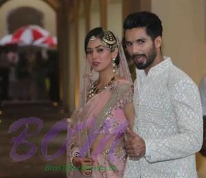 another photo of Shahid Kapoor with Mira Rajput